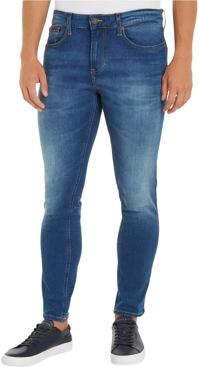 Tommy Jeans Austin Slim Tapered Jeans 29W/32L blau Stretch