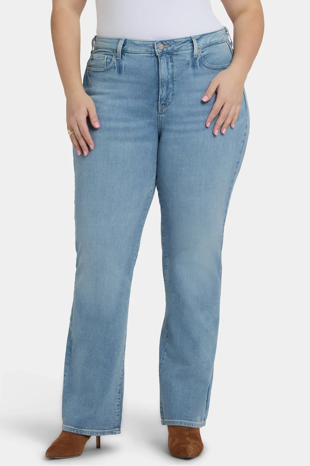 NYDJ Barbara Bootcut Jeans Majestic Dusk Plus Size