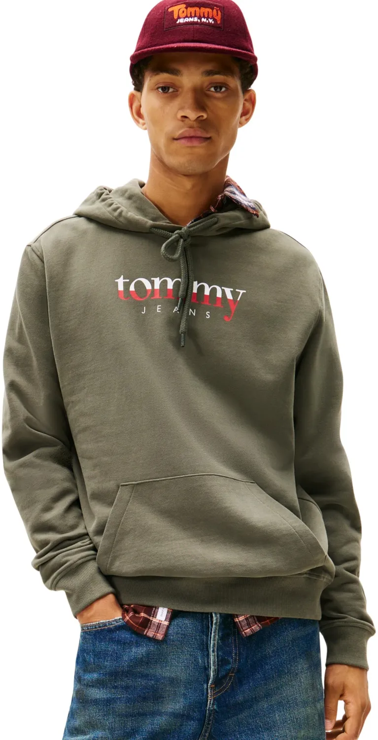Tommy Jeans Hoodie Regular Fit Kapuzenpulli 3XL Übergröße