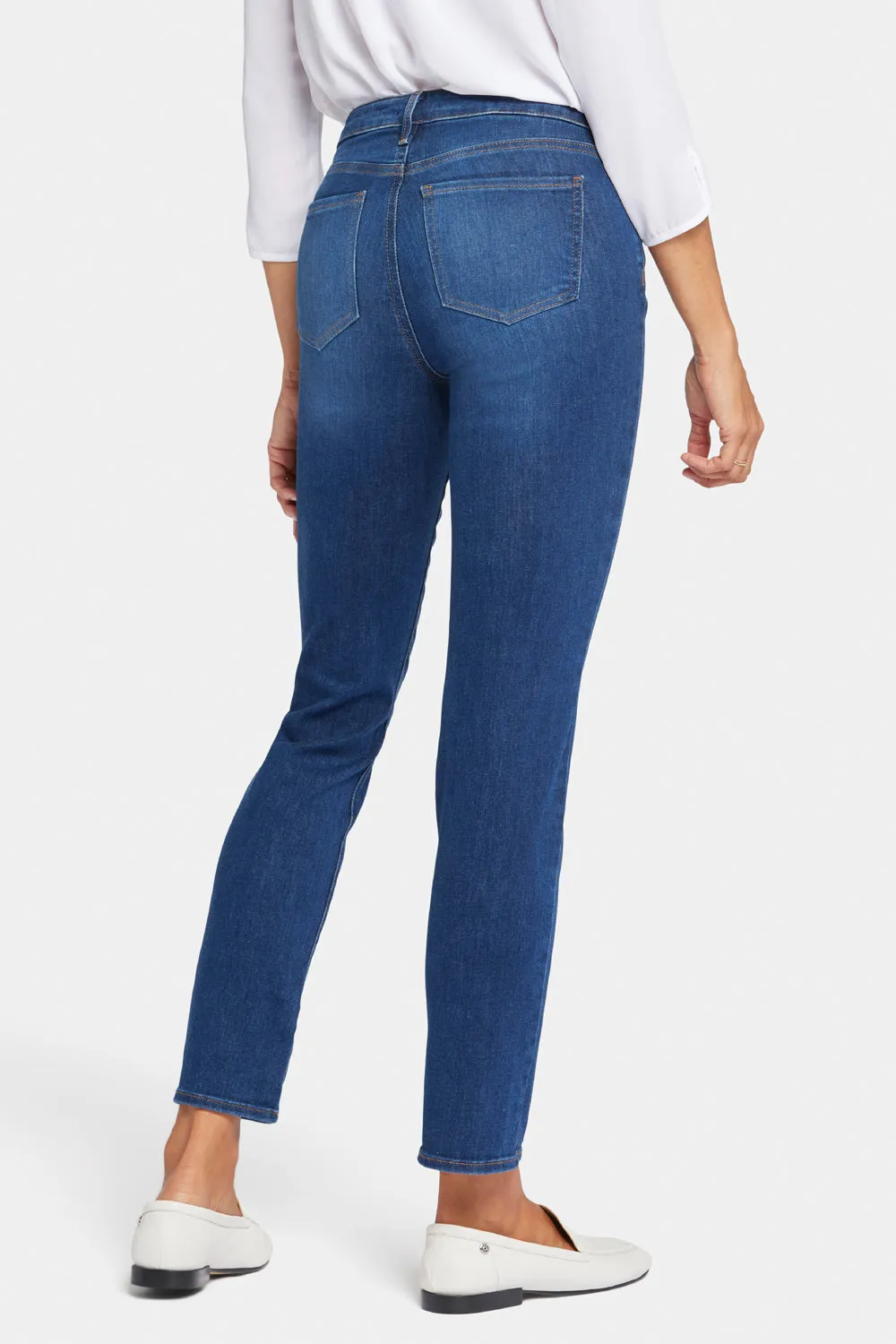 NYDJ Sheri Slim Petite Jeans Cooper blau