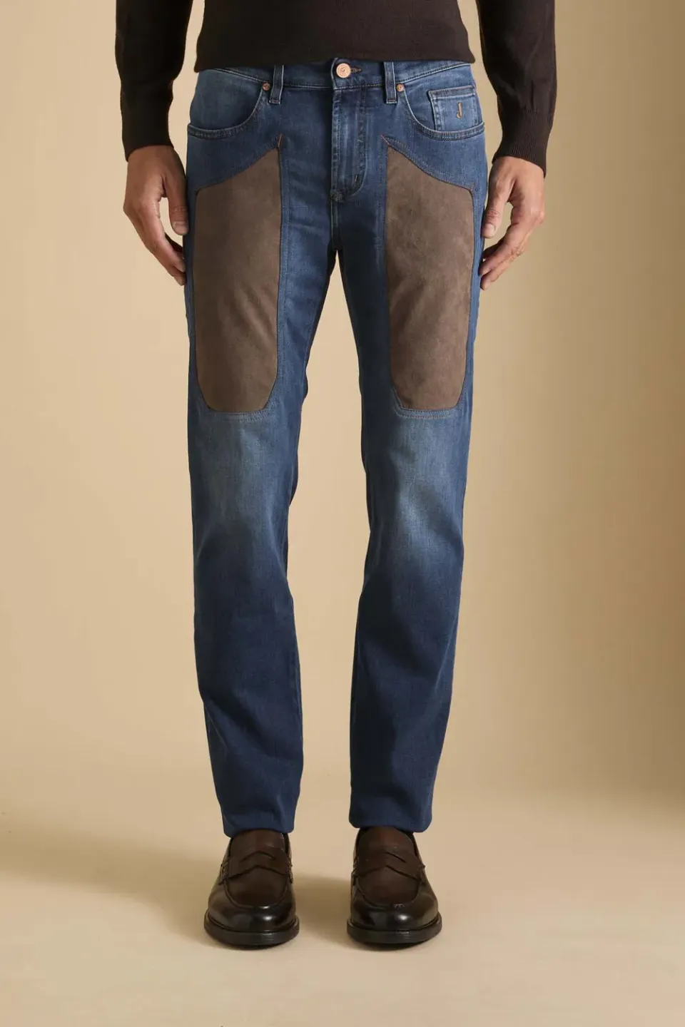 Jeckerson John Toppa Alcantara Jeans Slim Fit mittelblau