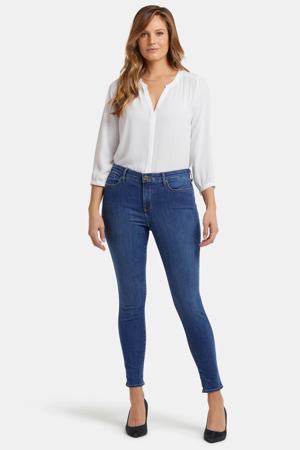 NYDJ Ami Skinny Jeans Cooper Stretch figurformend