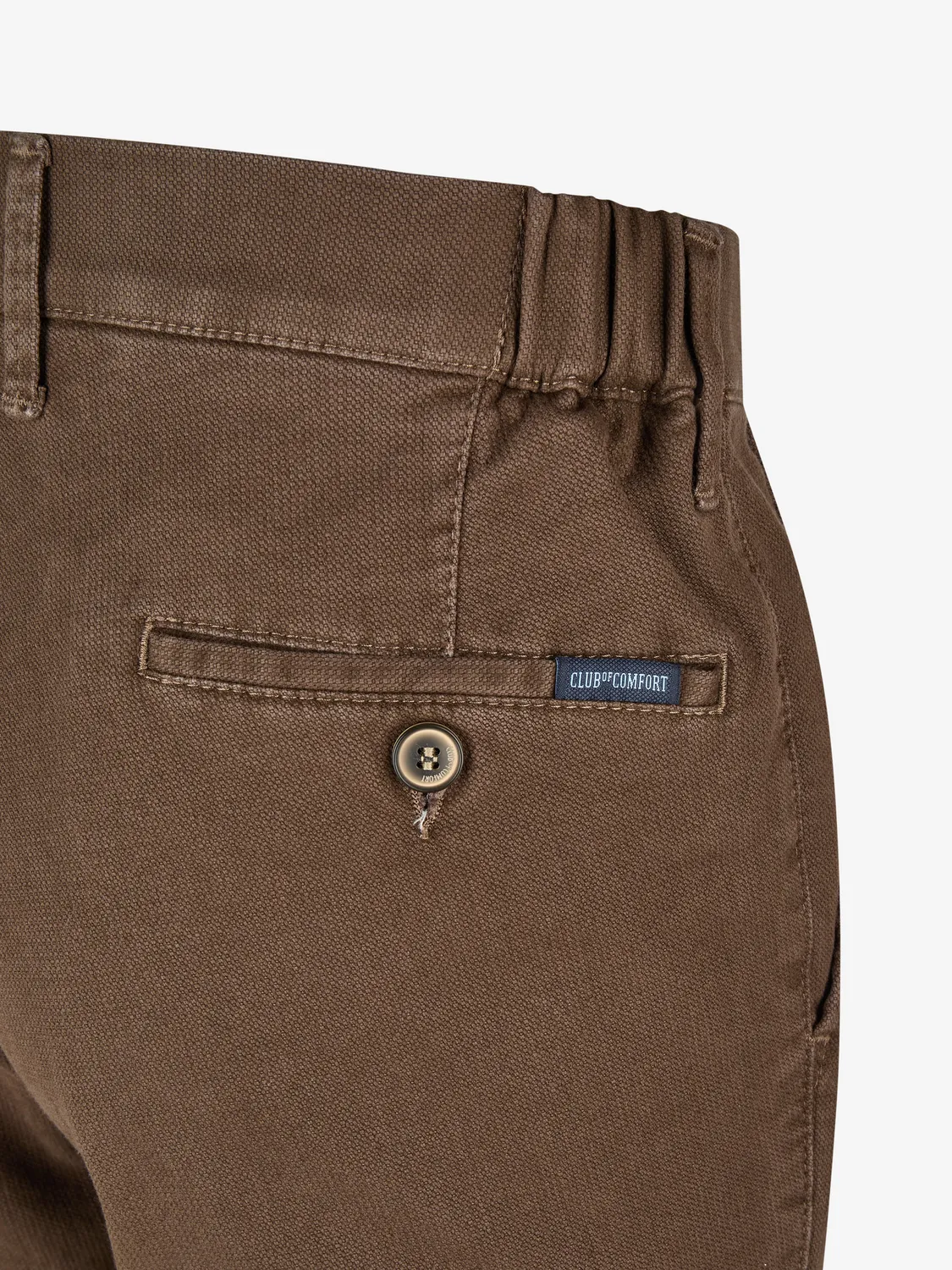 Club of Comfort Foxx 8212 Chino braun Slim Fit