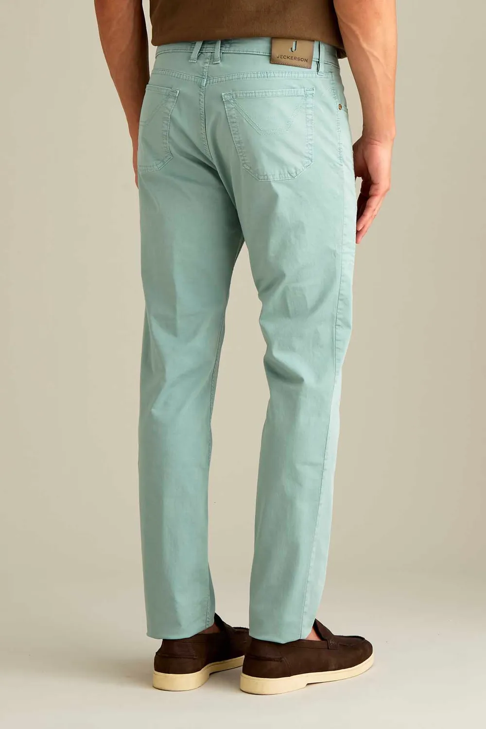 Jeckerson John Slim Fit Chino Hose pastellgrün