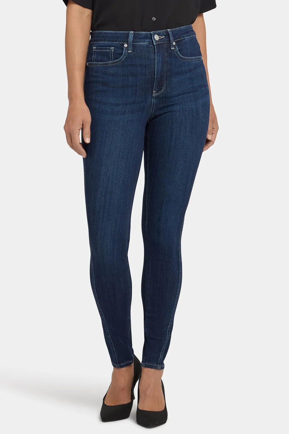 NYDJ Ami Skinny Jeans Midnight Breeze Blau