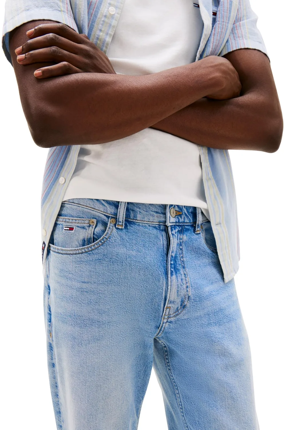 Tommy Jeans Ryan Slim Straight Jeans Herren 36W/34L