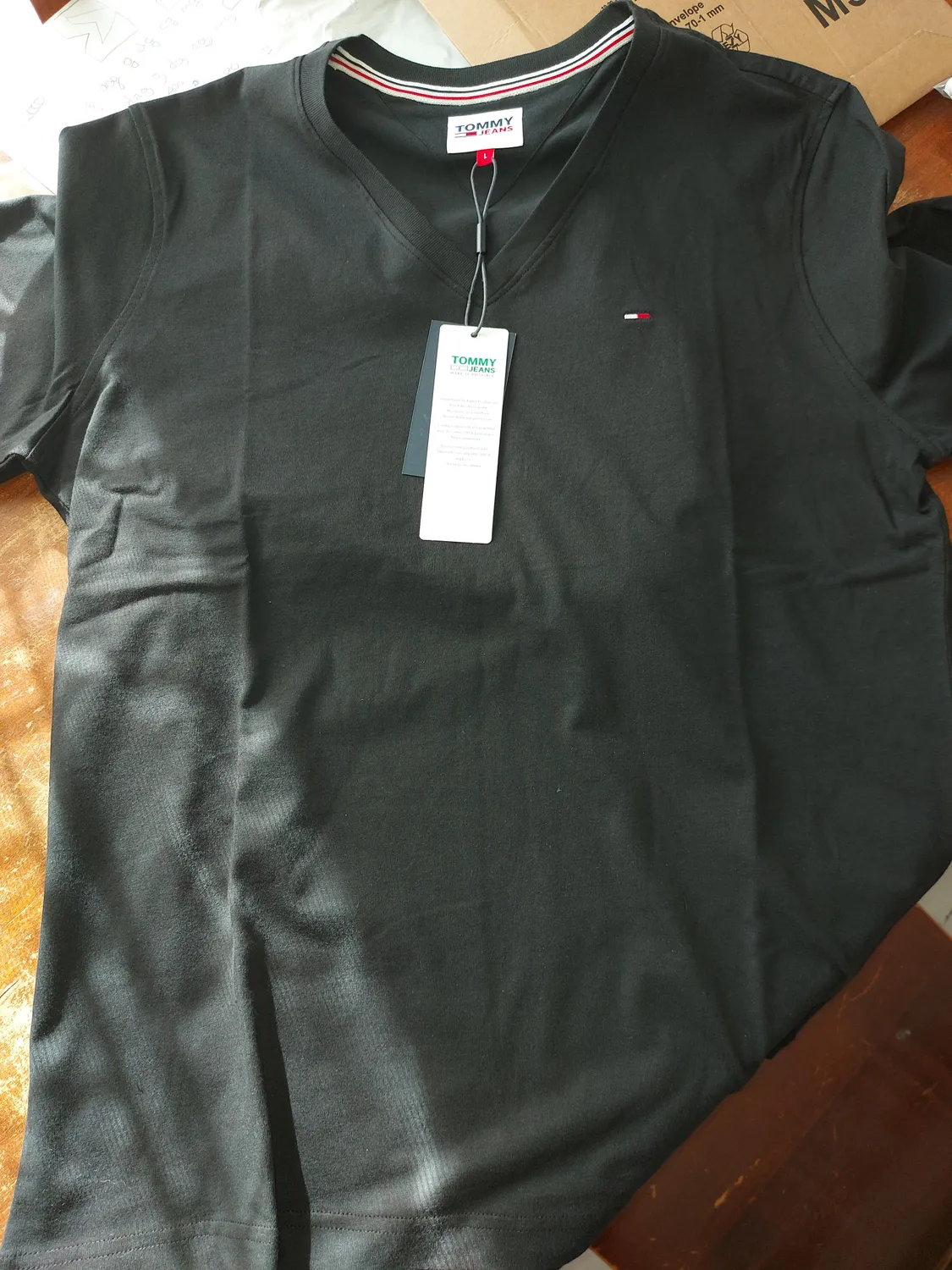 Tommy Jeans Basic T-Shirt Herren XL Bio-Baumwolle