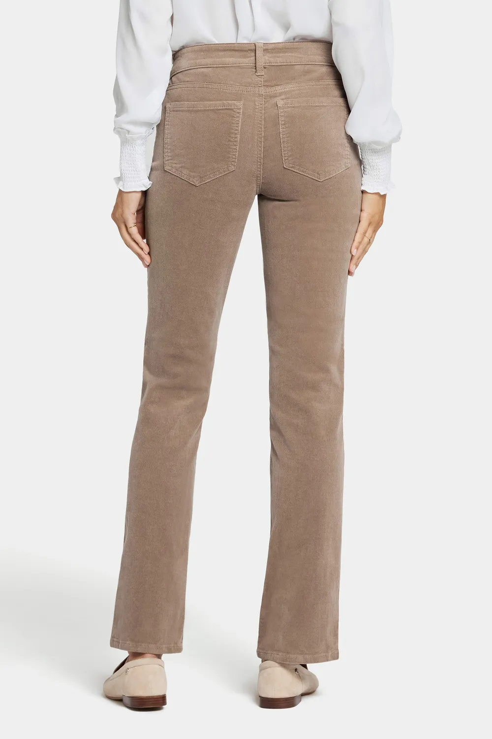NYDJ Marilyn Straight Hose Saddlewood Cord Stretch