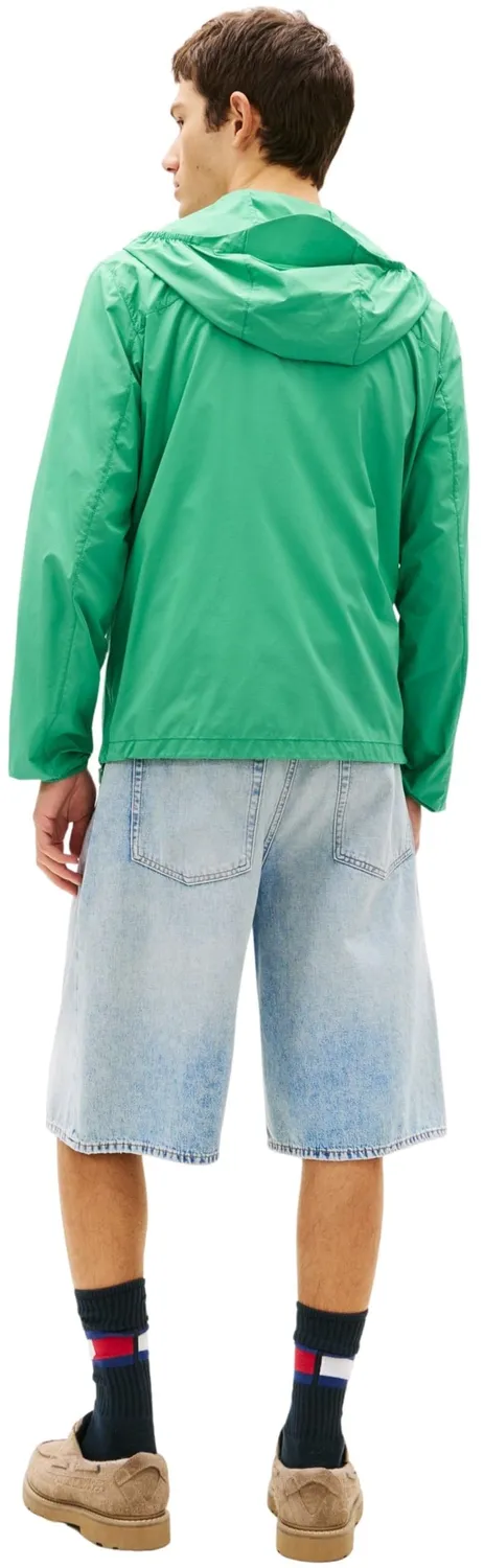Tommy Jeans Windbreaker Jacke Schwarz L leicht