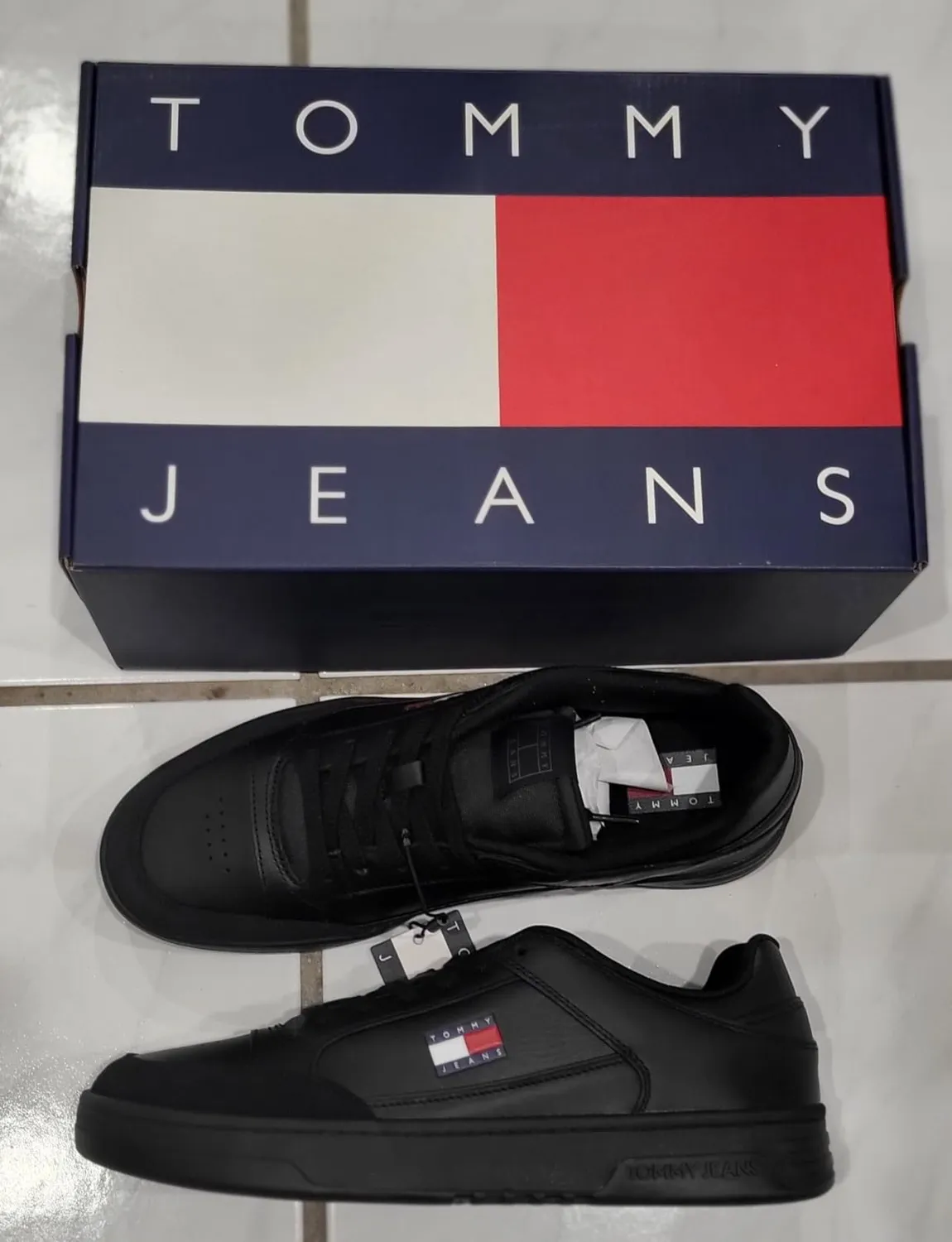 Tommy Jeans TJM Cupsole Leather EM0EM01660 Sneaker 44,5 EU Leder