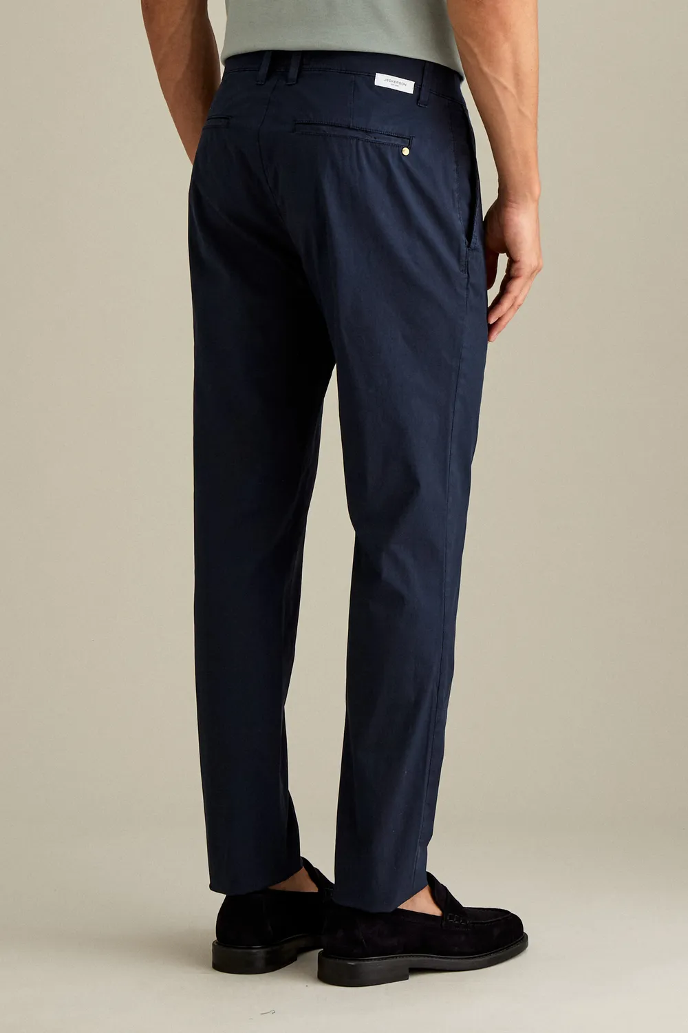 Jeckerson Jack Chino Slim Fit dunkelblau Stretch