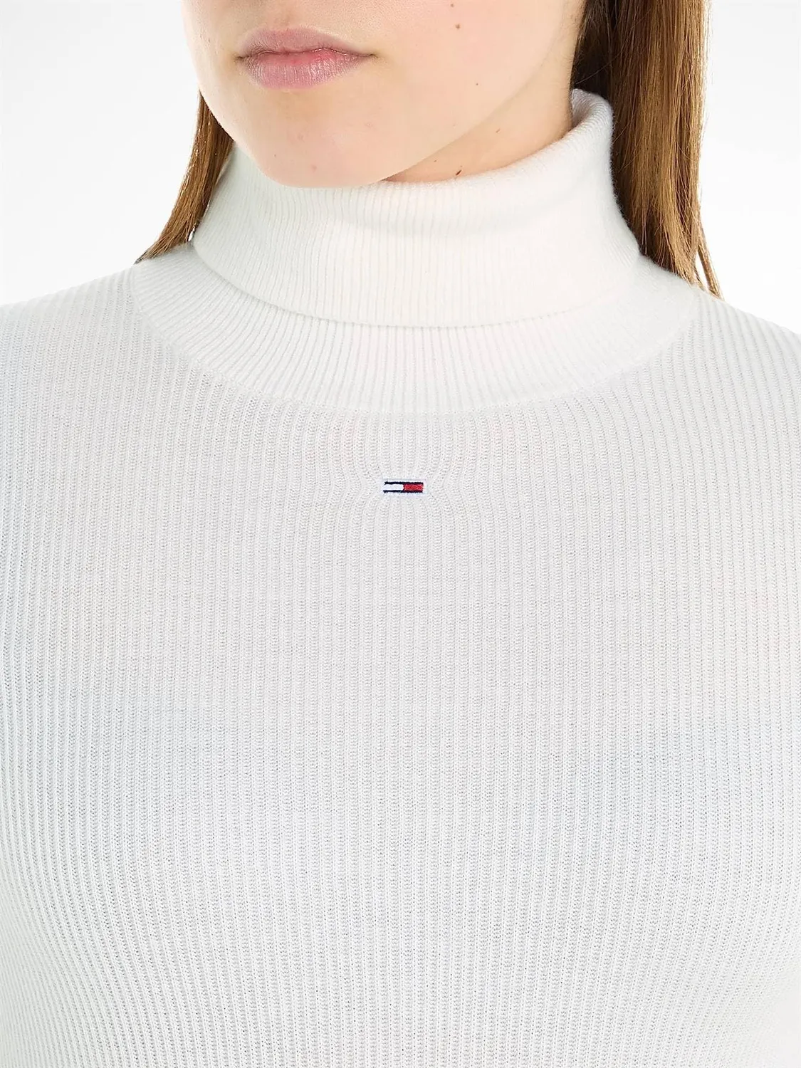 Tommy Jeans TJW Essential Turtleneck DW0DW16537 Pullover Damen