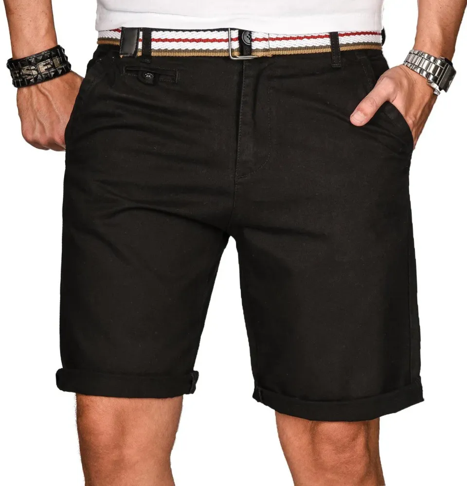 Alessandro Salvarini AS-096 Shorts Herren Baumwolle