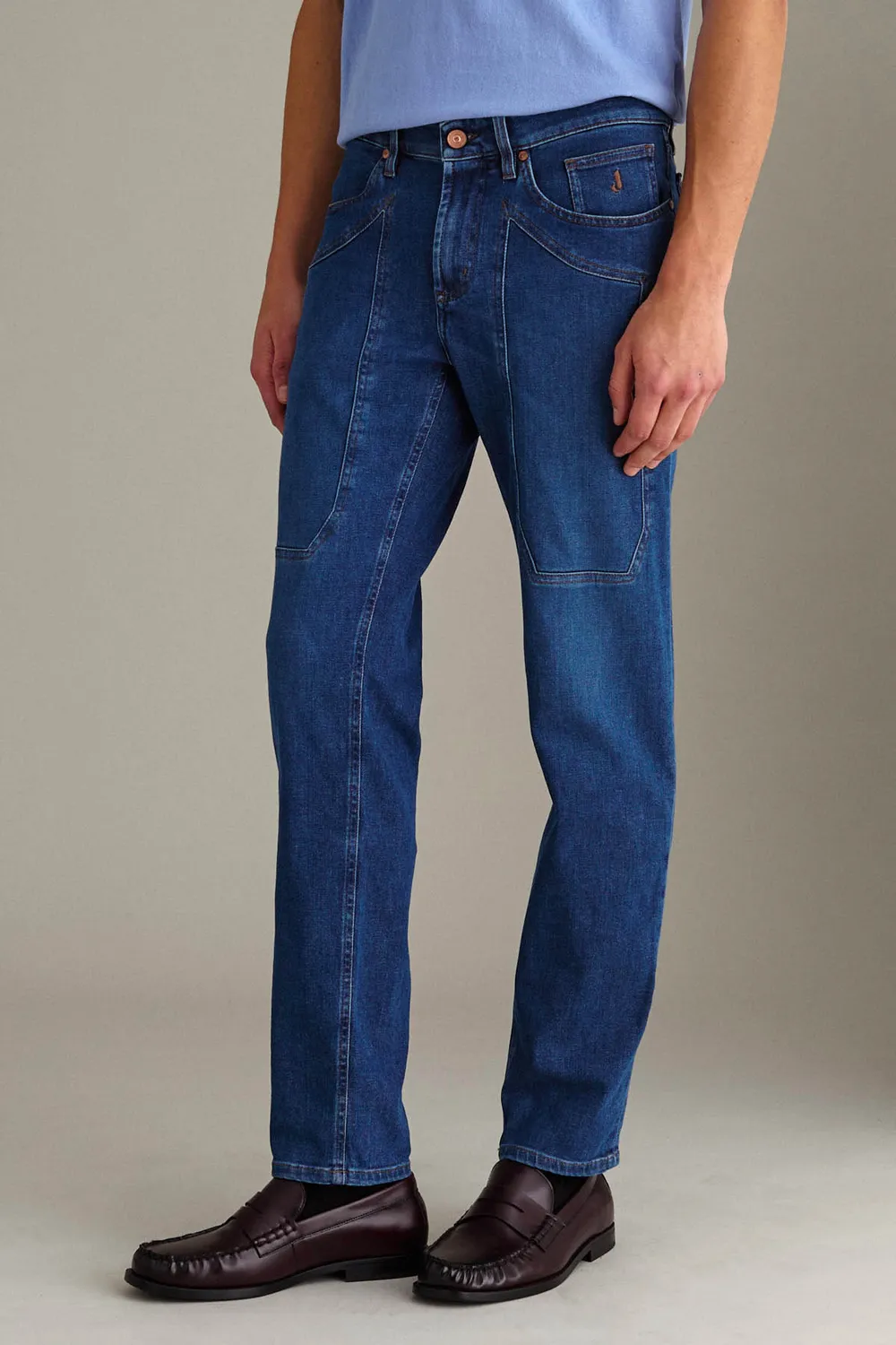 Jeckerson John Toppa Jeans Slim Fit Dunkelblau