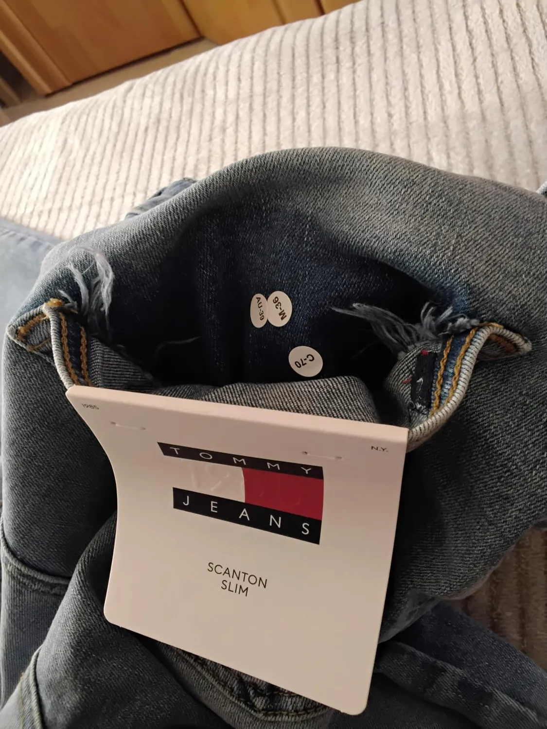 Tommy Jeans Scanton DM0DM23347 Slim Jeans 29W/34L Herren