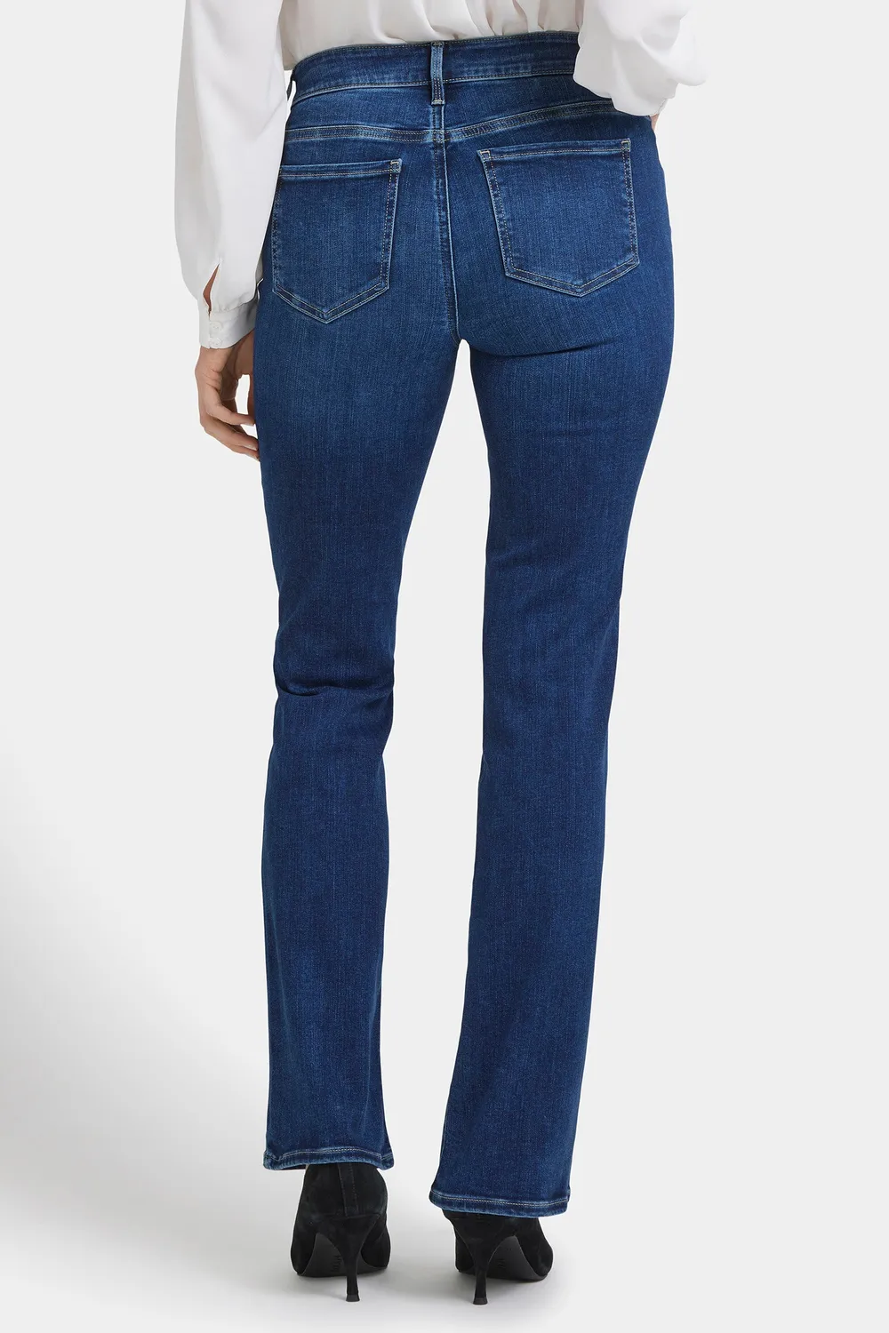 NYDJ Barbara Bootcut Jeans Jordan Mid Rise blau