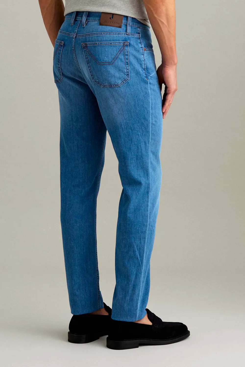 Jeckerson Jordan Slim Fit Jeans mittelblau 8,75 oz