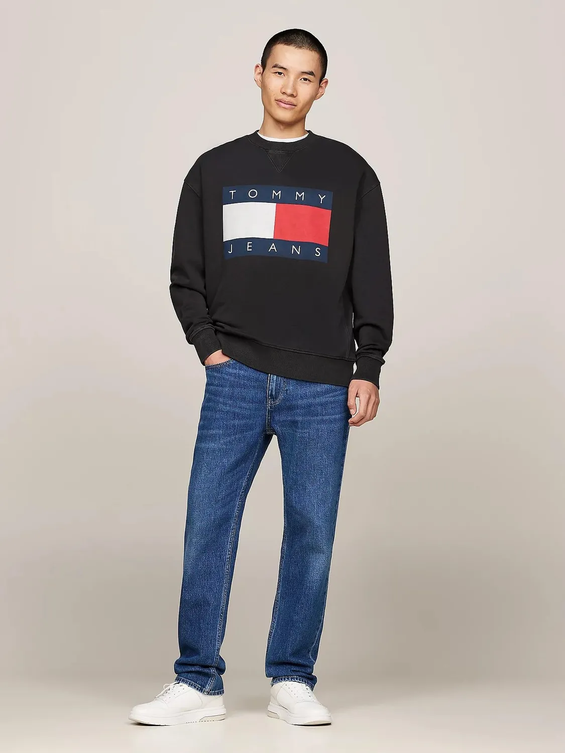 Tommy Jeans Ryan Regular Straight Jeans 38W/36L Dunkelblau