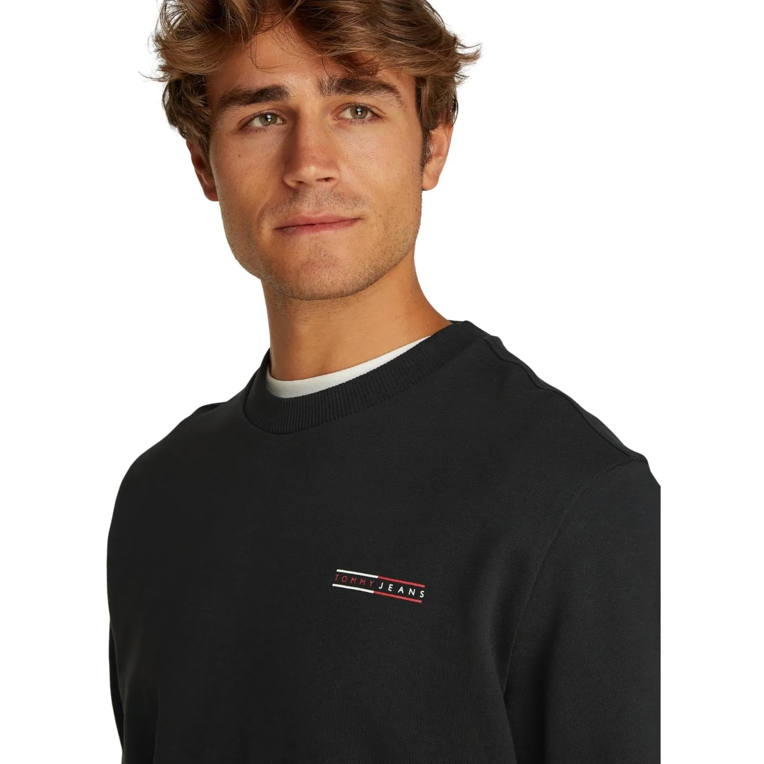 Tommy Jeans Entry Graphic Sweatshirt Rundhals Baumwolle