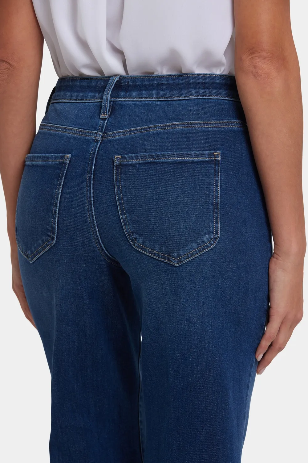 NYDJ Mia Palazzo Jeans Vintage Lapis Blau