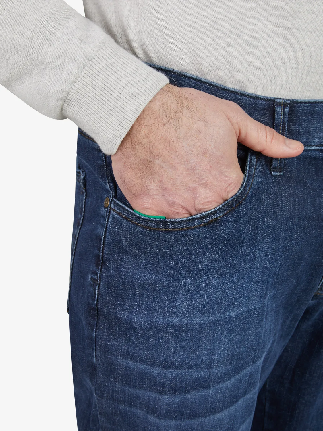 Club of Comfort Alex 7915 Jeans blau Tapered Fit
