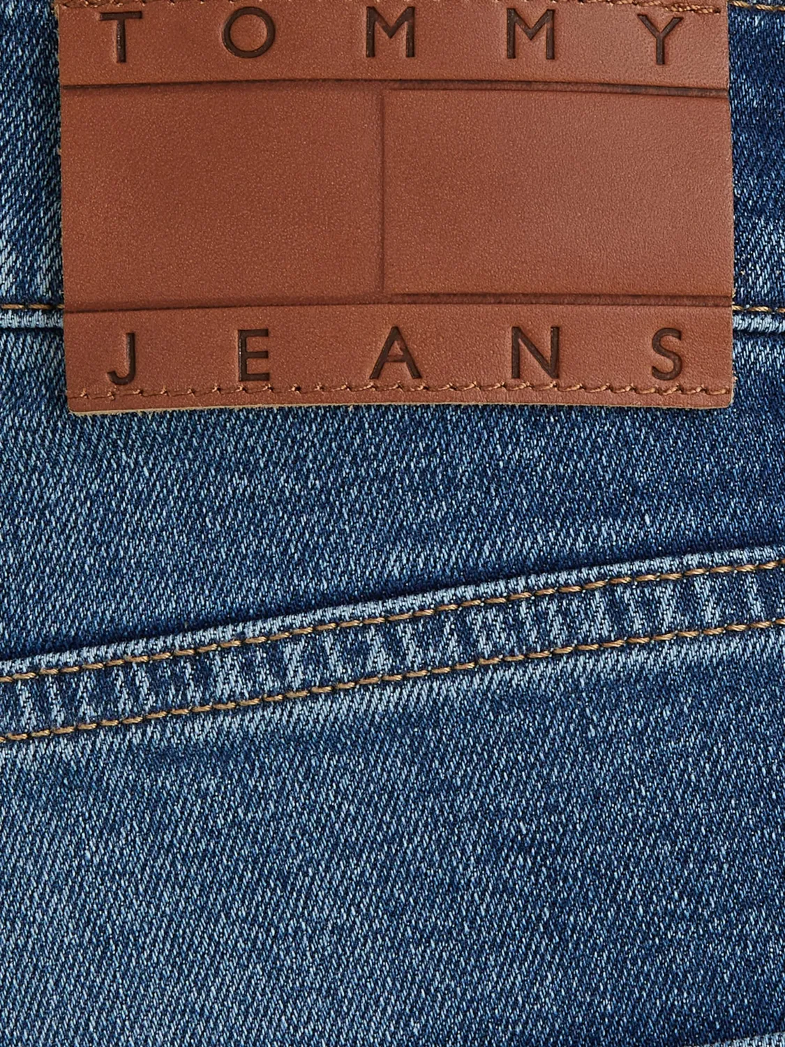 Tommy Jeans Regular Fit Jeans Herren Denim blau