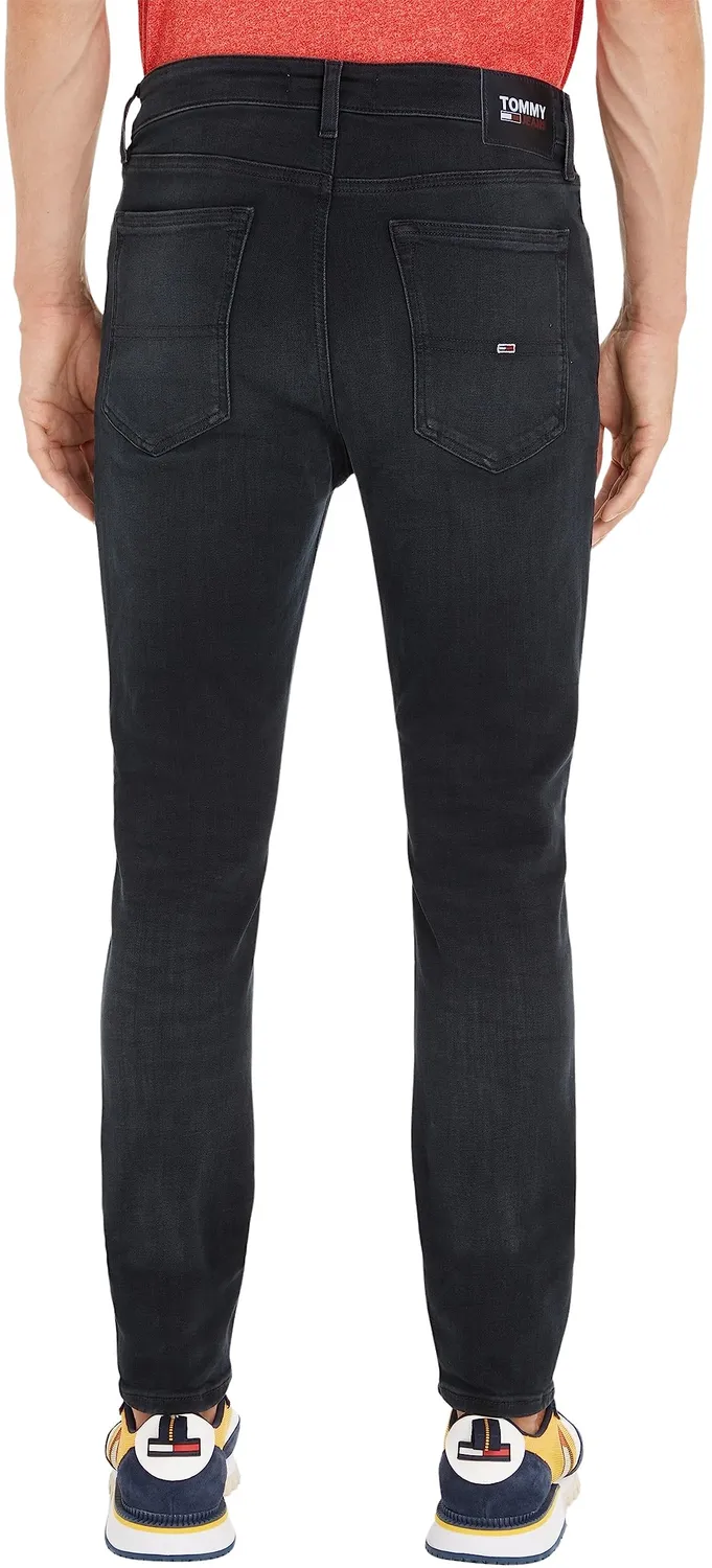 Tommy Jeans Simon Skny Jeans 36W/34L schwarzer Denim
