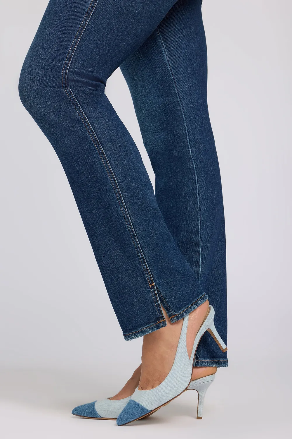 NYDJ Marilyn Straight Jeans Sunset Villa Indigo