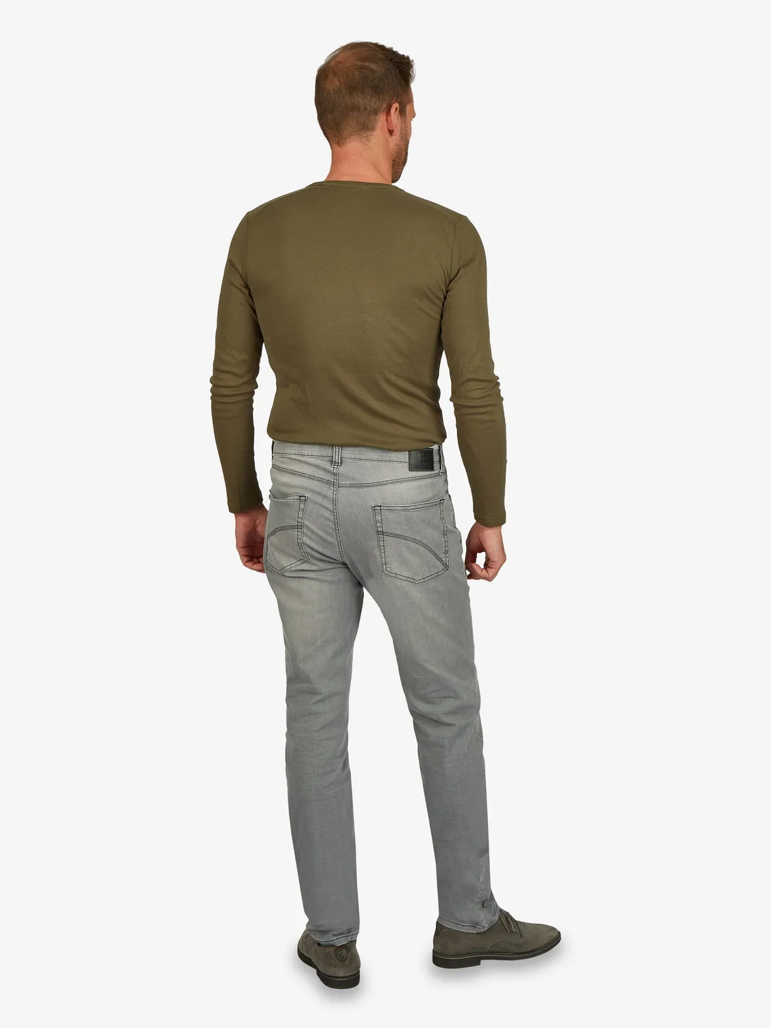 Club of Comfort Henry 6516 Jeans hellgrau Super Stretch