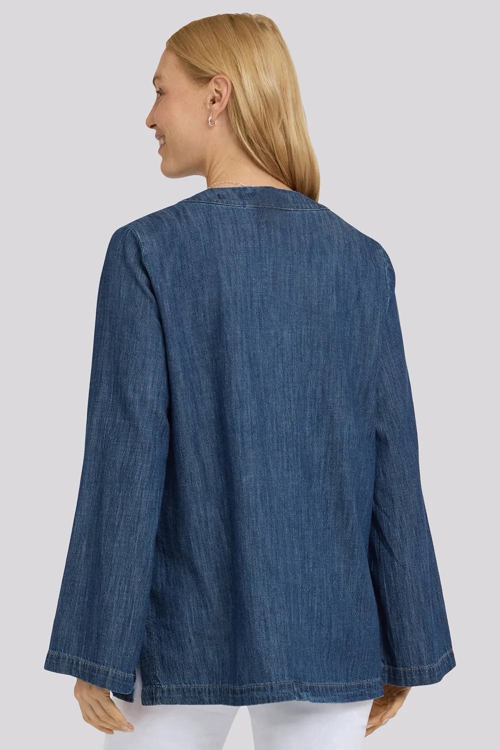 NYDJ Denim Tunika Medium Indigo langarm