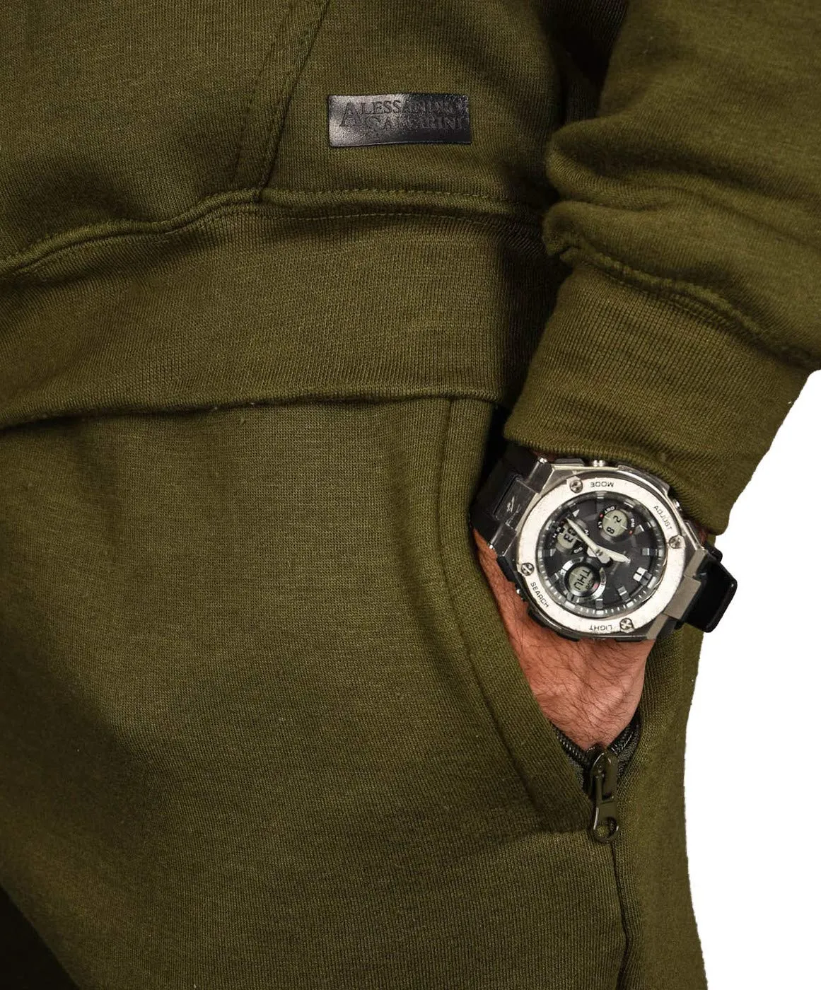 Alessandro Salvarini AS071 Herren Jogger Anzug Streetwear