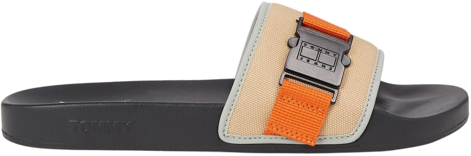 Tommy Jeans TJM Bucke Pool Slide Schlappen 46 EU