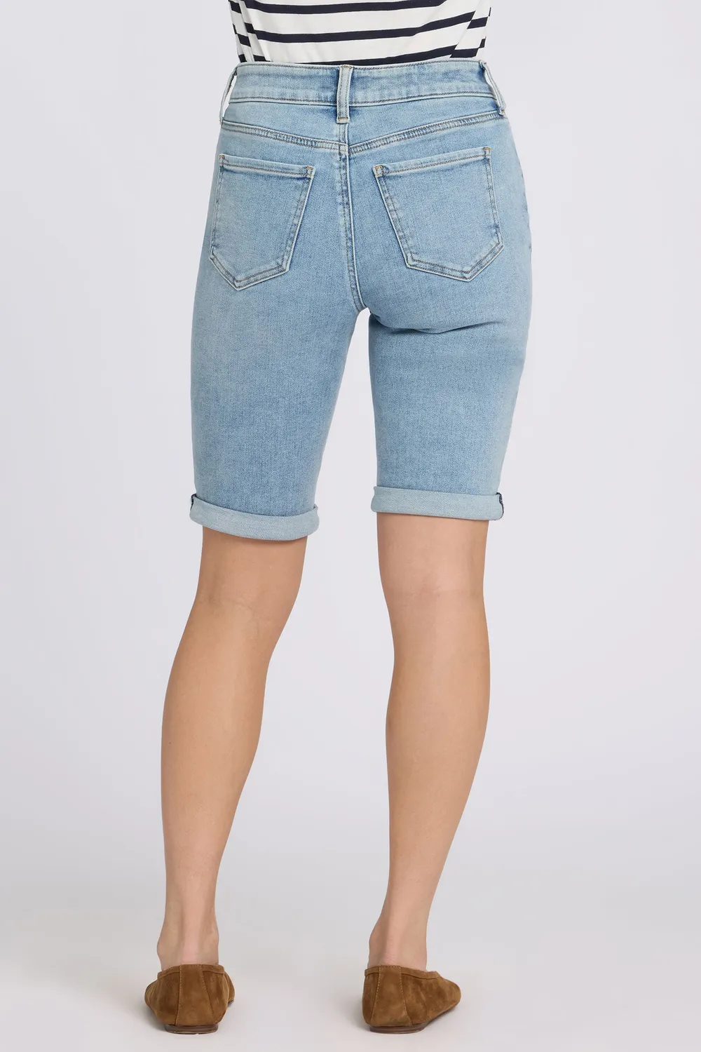 NYDJ Briella Jeansshorts Mist Springs 28 cm