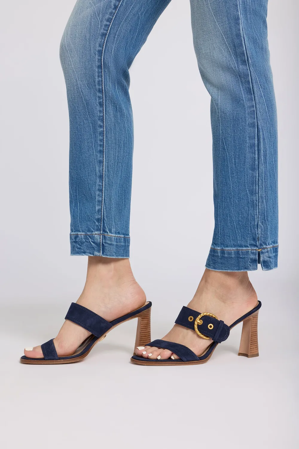 NYDJ Sheri Slim Straight Ankle Jeans Pacifica