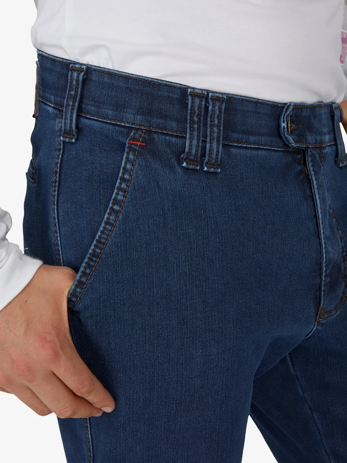 Club of Comfort Garvey 6822 Hose jeansblau Thermo