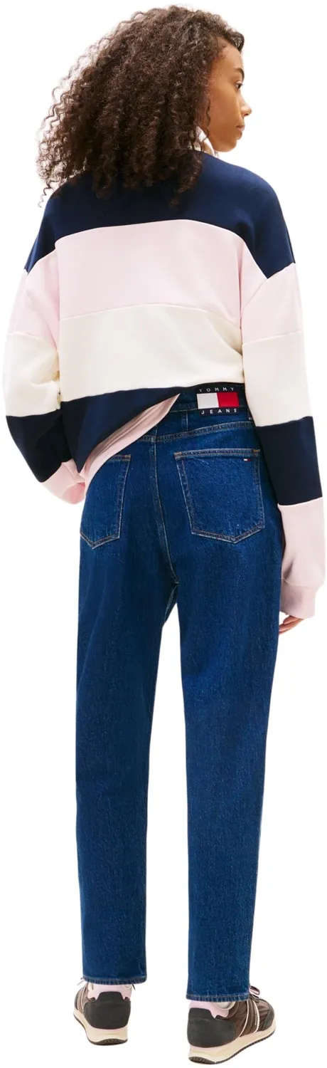Tommy Jeans Damen Mom-Fit Tapered Jeans Denim Medium