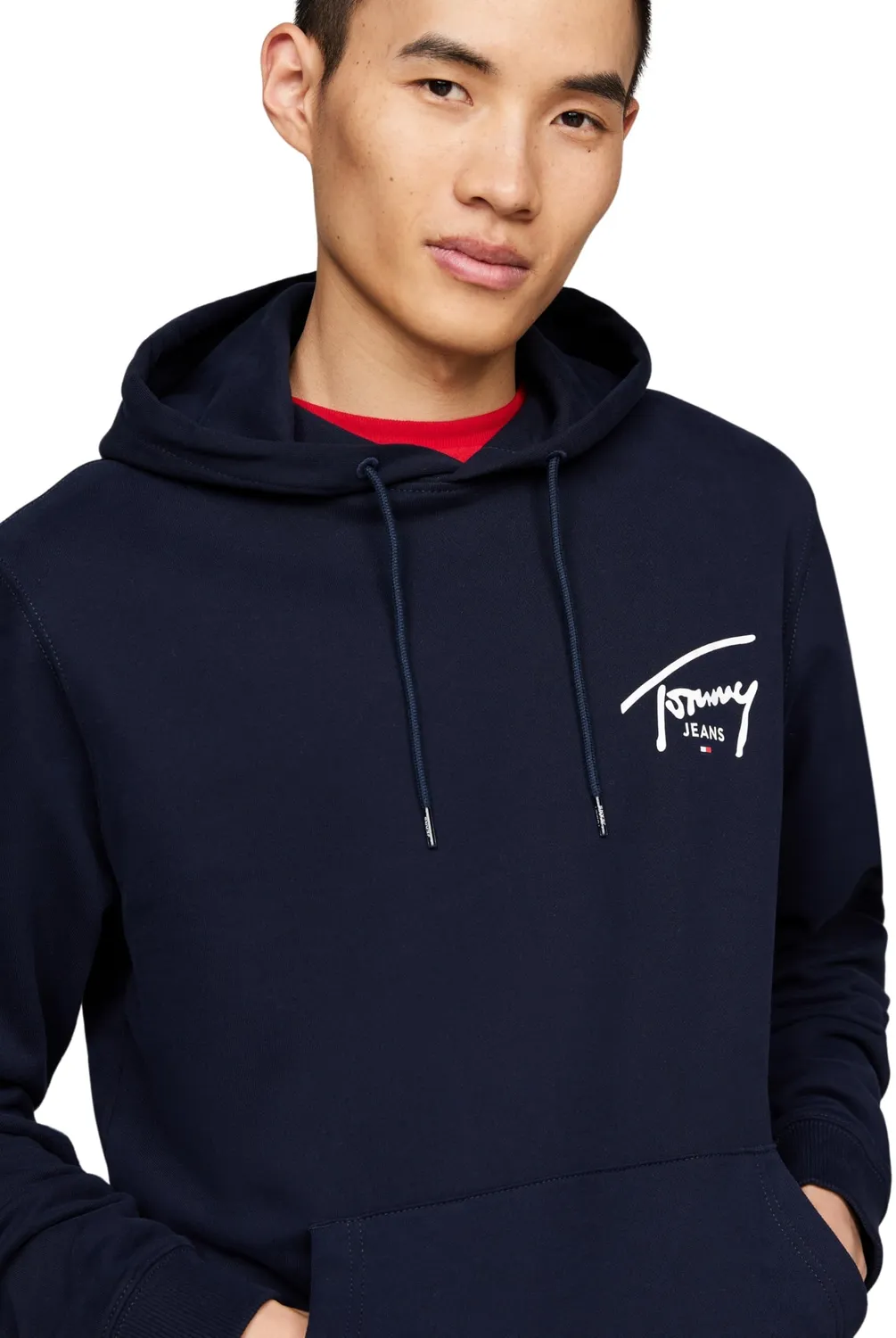 Tommy Jeans Entry Graphic Hoodie Dunkelblau Kapuze