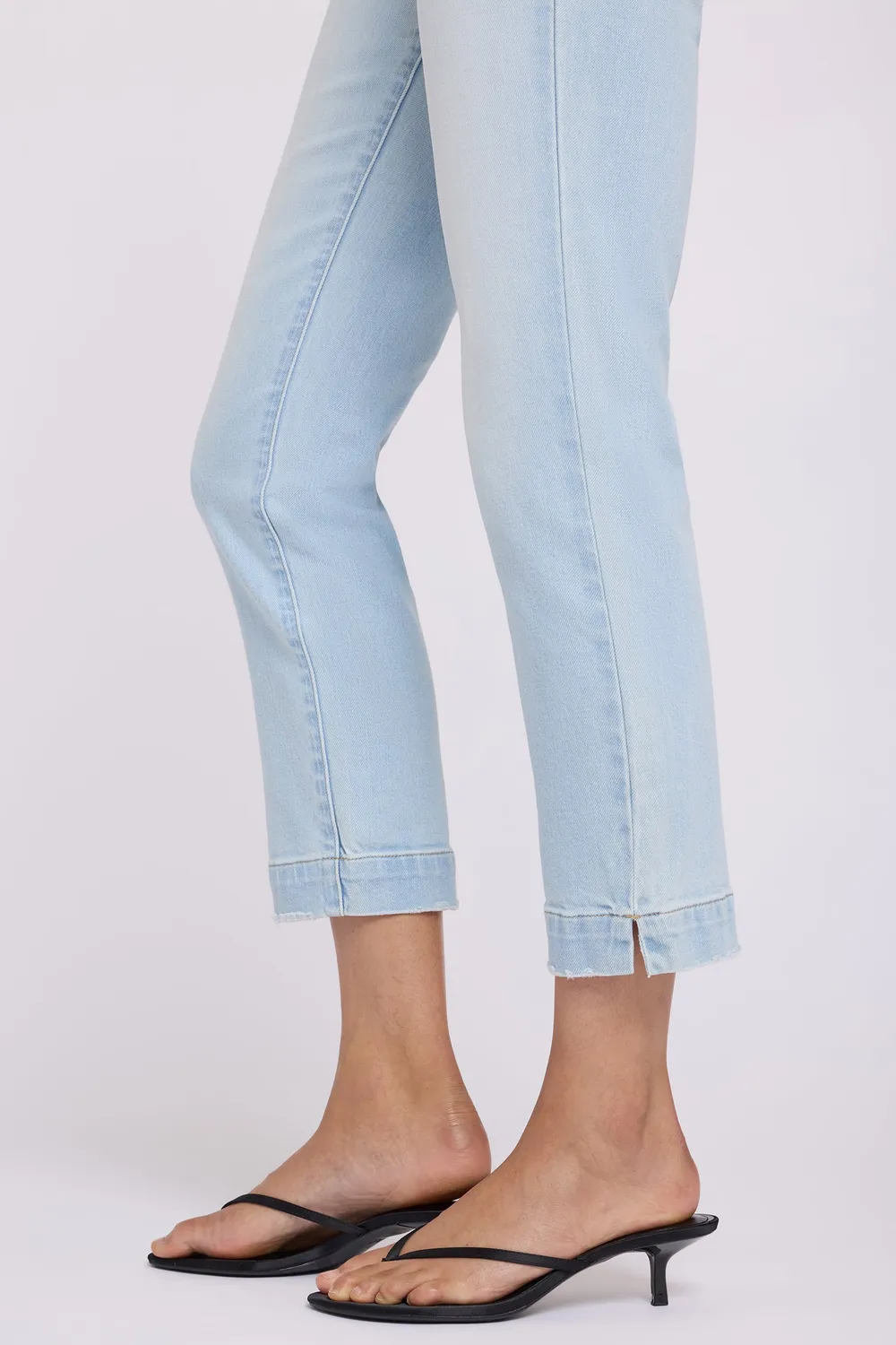 NYDJ Sheri Slim Straight Ankle Jeans Sky Valley
