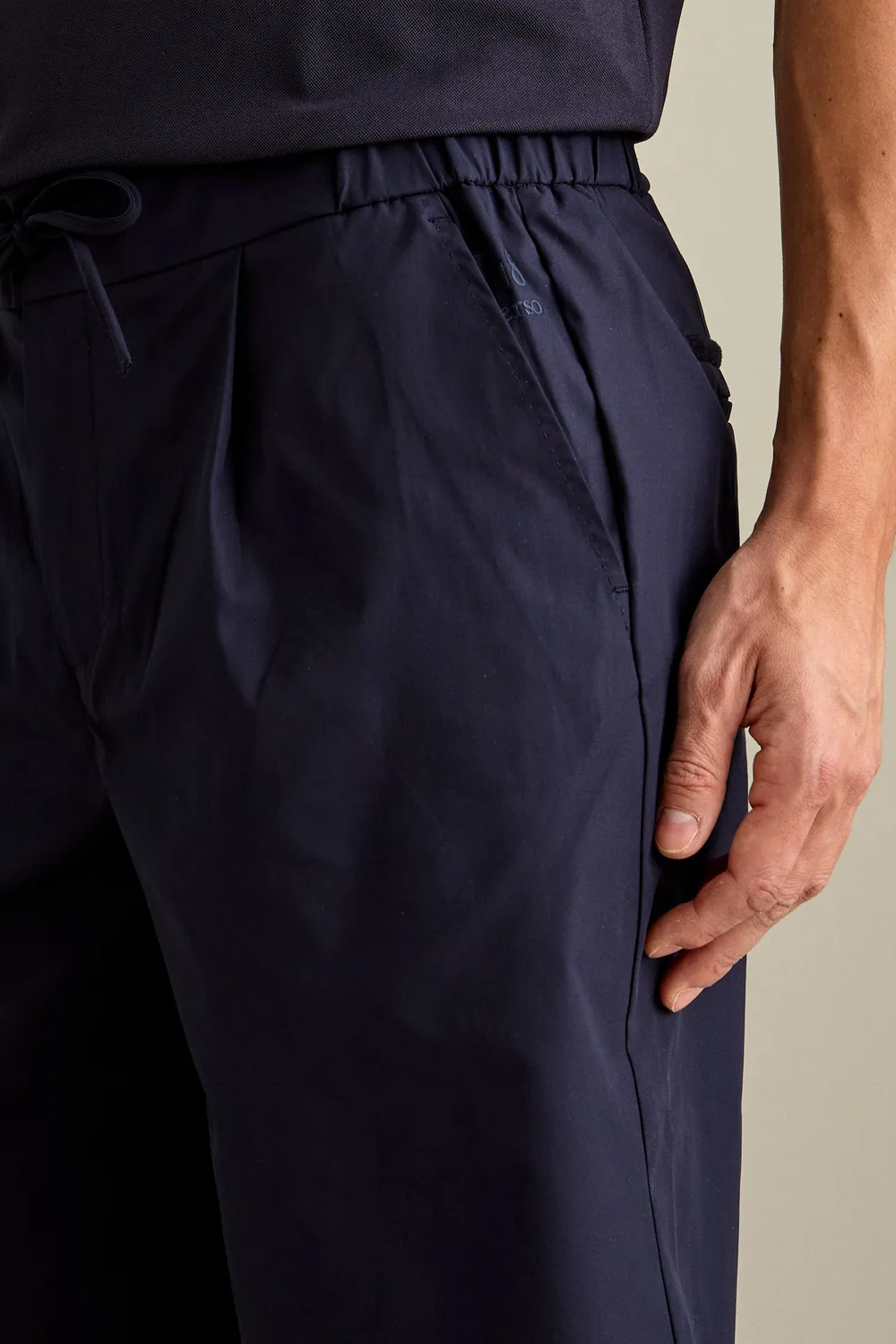 Jeckerson J18 Jogger Bermuda Dunkelblau Polyester