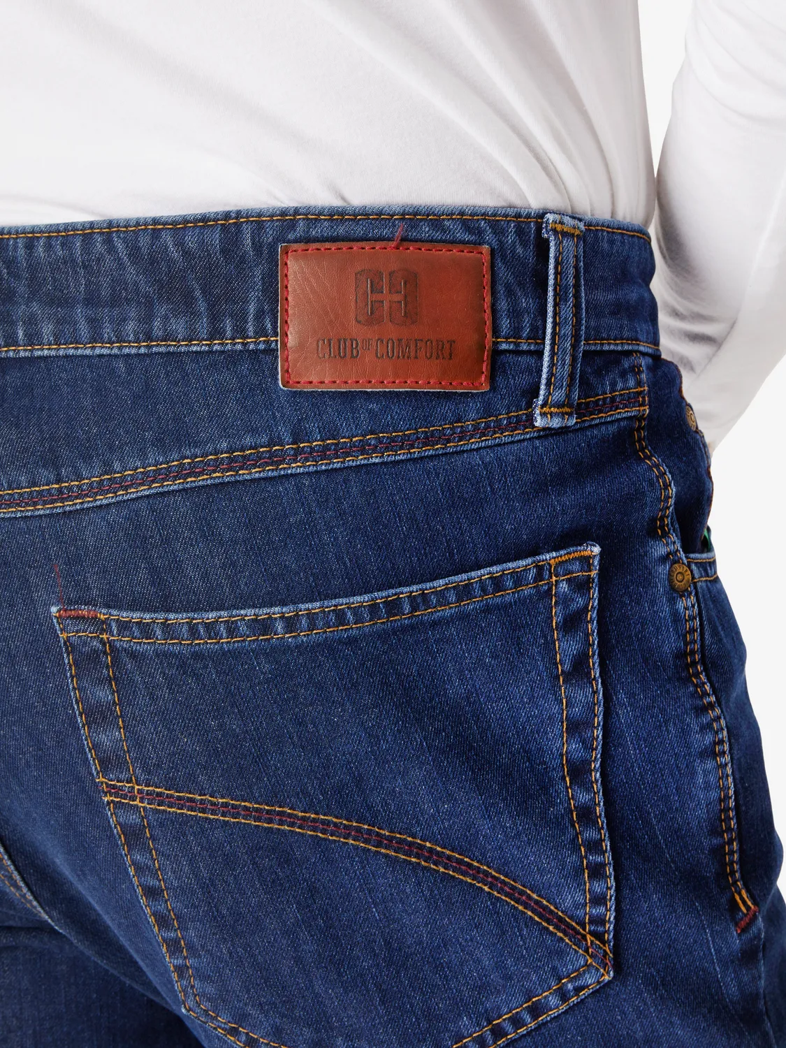 Club of Comfort Henry Z7054 Jeans jeansblau 360 Stretch