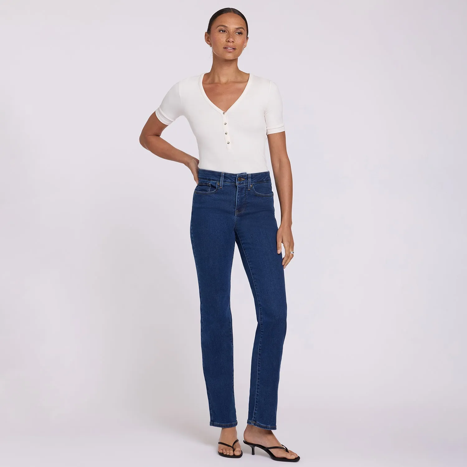 NYDJ Marilyn Straight Jeans Quinn