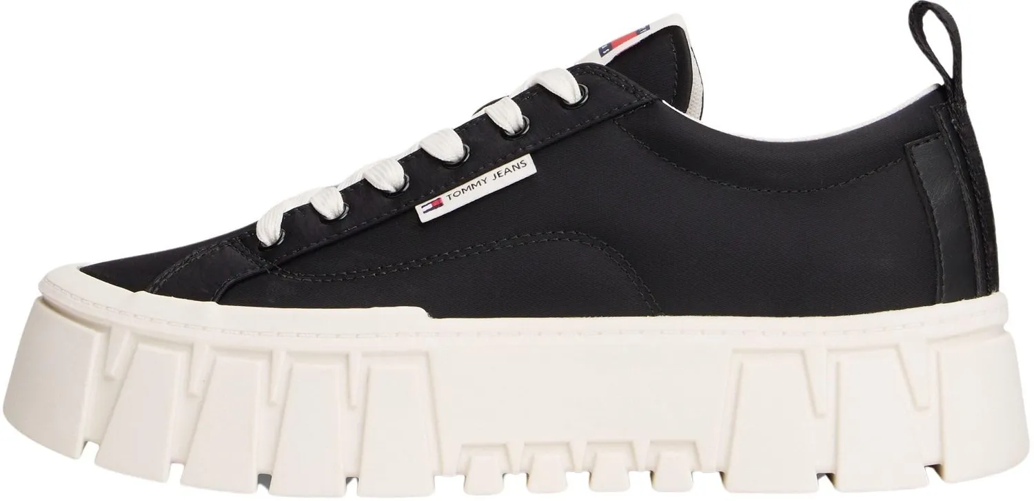 Tommy Jeans TJW Flatform Chunky EN0EN03036 Sneaker Schwarz