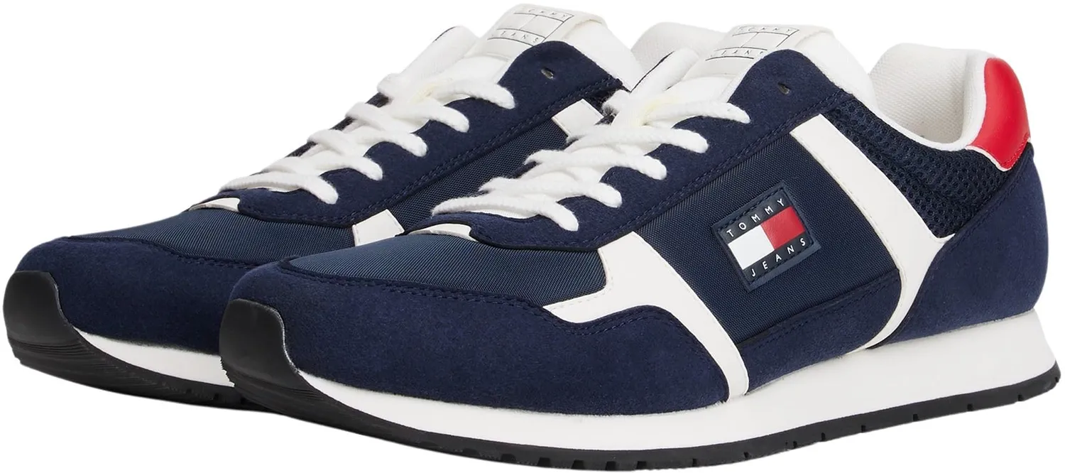 Tommy Jeans TJM Runner Sneaker Herren Blau 46 EU
