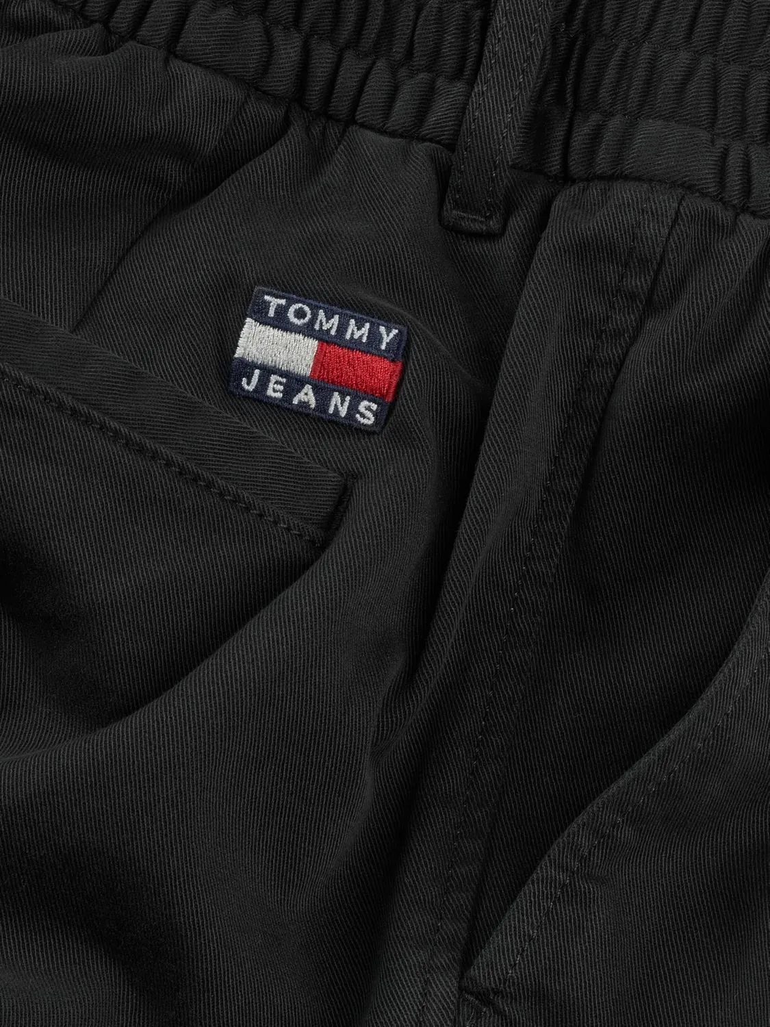 Tommy Jeans Isaac Twill Wide Leg Stoffhose Herren beige