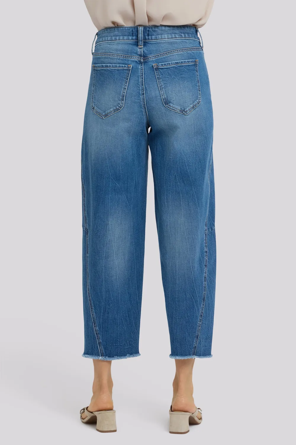 NYDJ Alyssa Relaxed Crop Jeans Pacifica Fransen