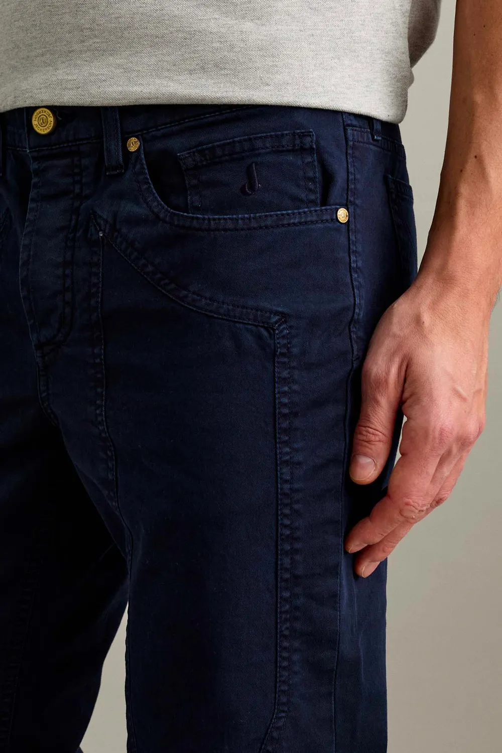 Jeckerson John Hose Slim Fit dunkelblau Herren