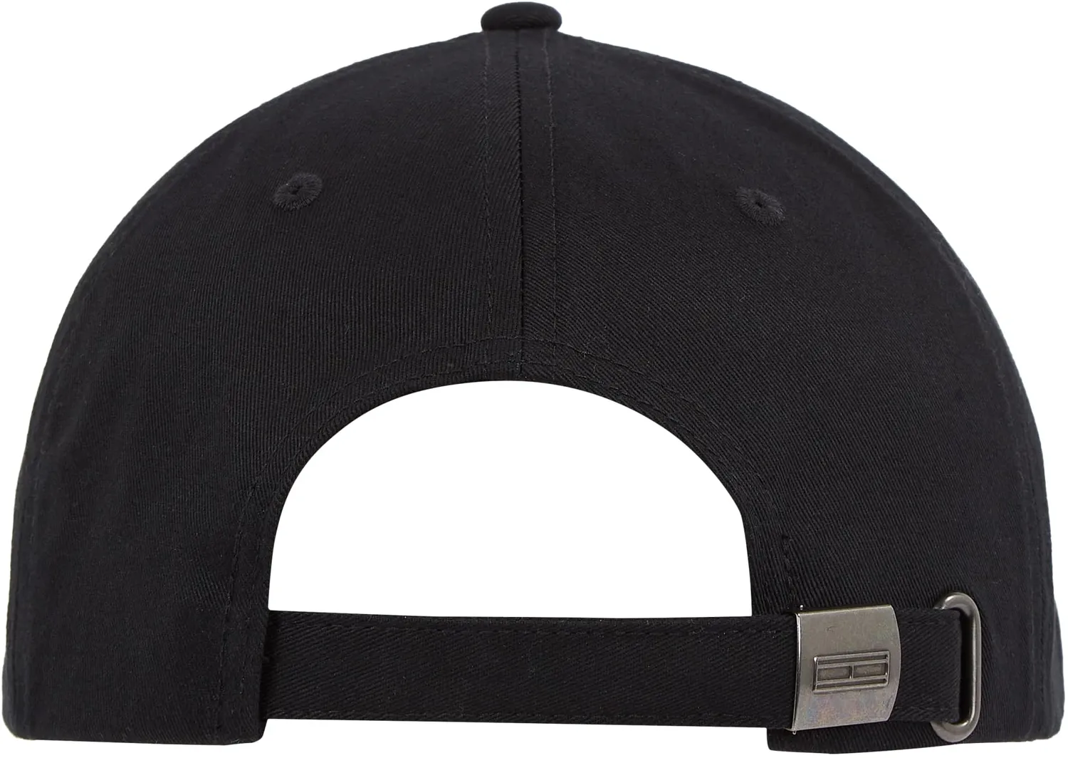 Tommy Jeans TJU Flag Basecap Schwarz Baumwolle