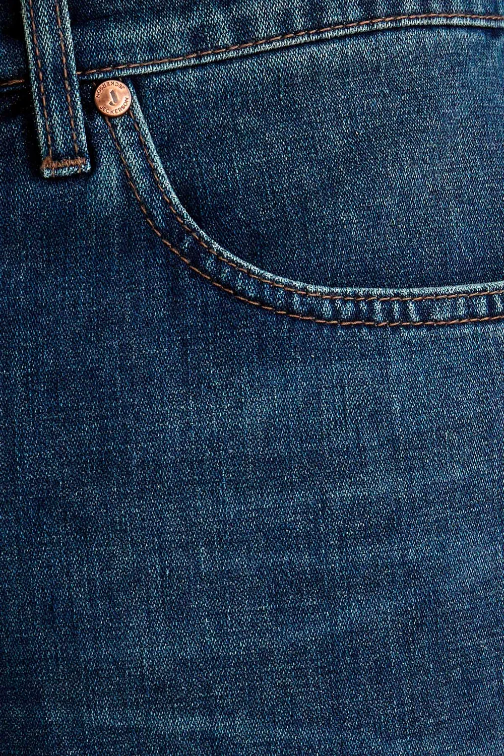 Jeckerson Regular Fit Jeans blau Vintage Viskose