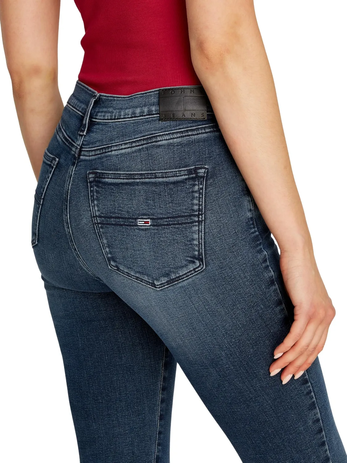 Tommy Jeans Nora Skinny Mid Jeans 34W/28L