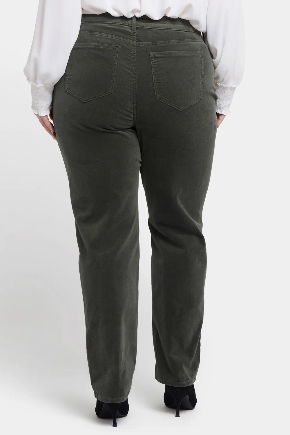 NYDJ Marilyn Straight Cordhose Vine Leaf Plus